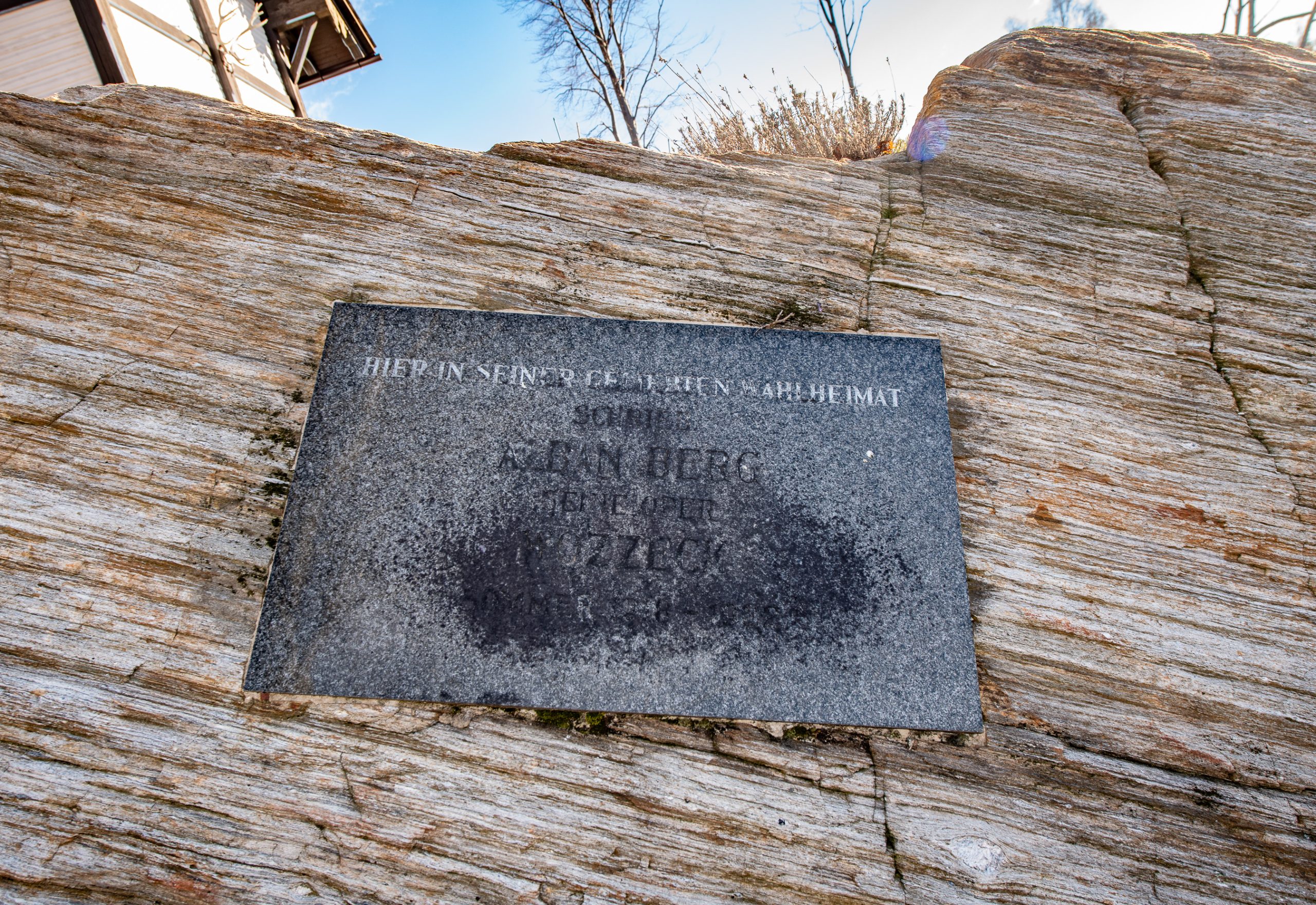 Gedenktafel Alban Berg